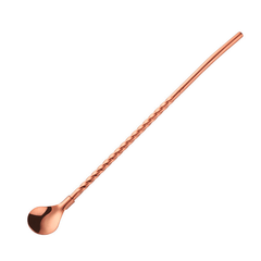 Stainless Steel Straw Spoon Coffee Scoop Long Handle Stirring Spoon