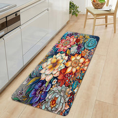 Printed Pattern Kitchen Anti Skid Floor Mat