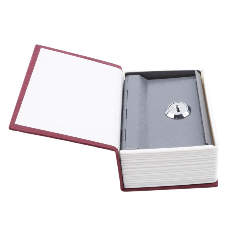 Mini Book Safe Password Box With Lock for Kids