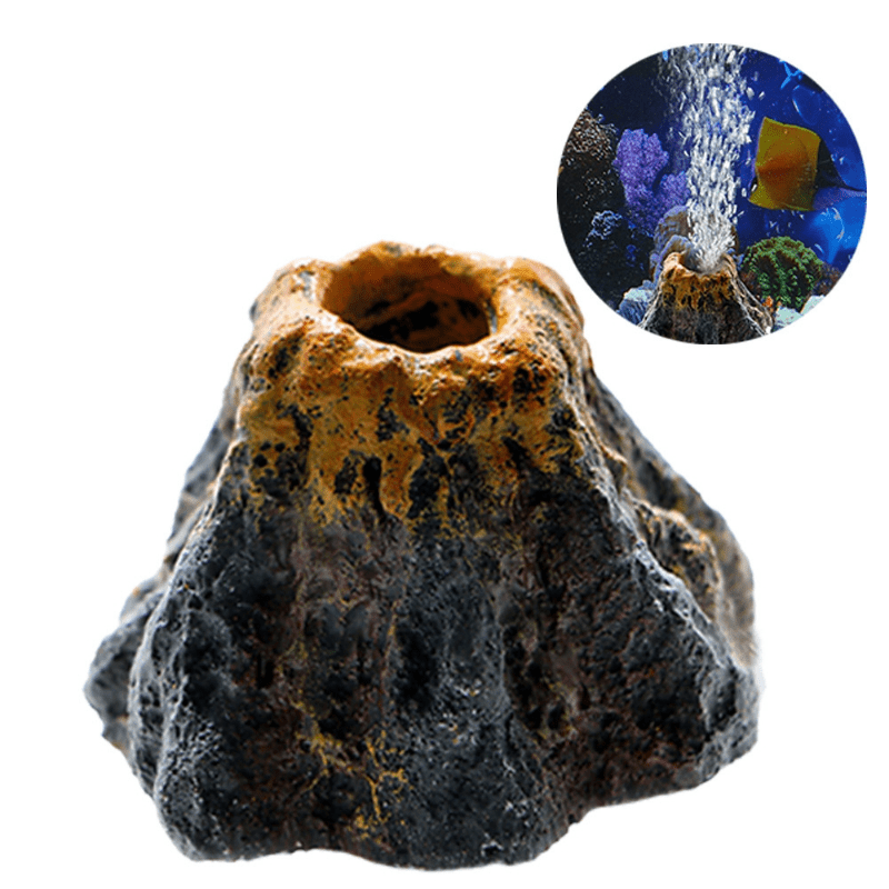 Aquarium Volcanic Bubble Stone Oxygen Booster Decoration