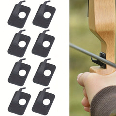 8pcs Self Adhesive Arrow Rest Patches for Right Left Handed Recurve Bow