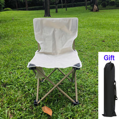 1pc Portable Folding Chairs Heavy Duty Lawn Chair Indoor And Outdoor Chair
