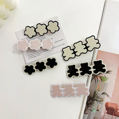 Star Bear Hair Clips for Girls