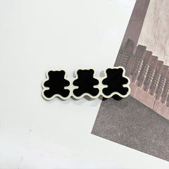 Star Bear Hair Clips for Girls