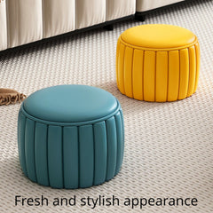 Creative Shoe Changing Stool for Living Room Cube Footstool
