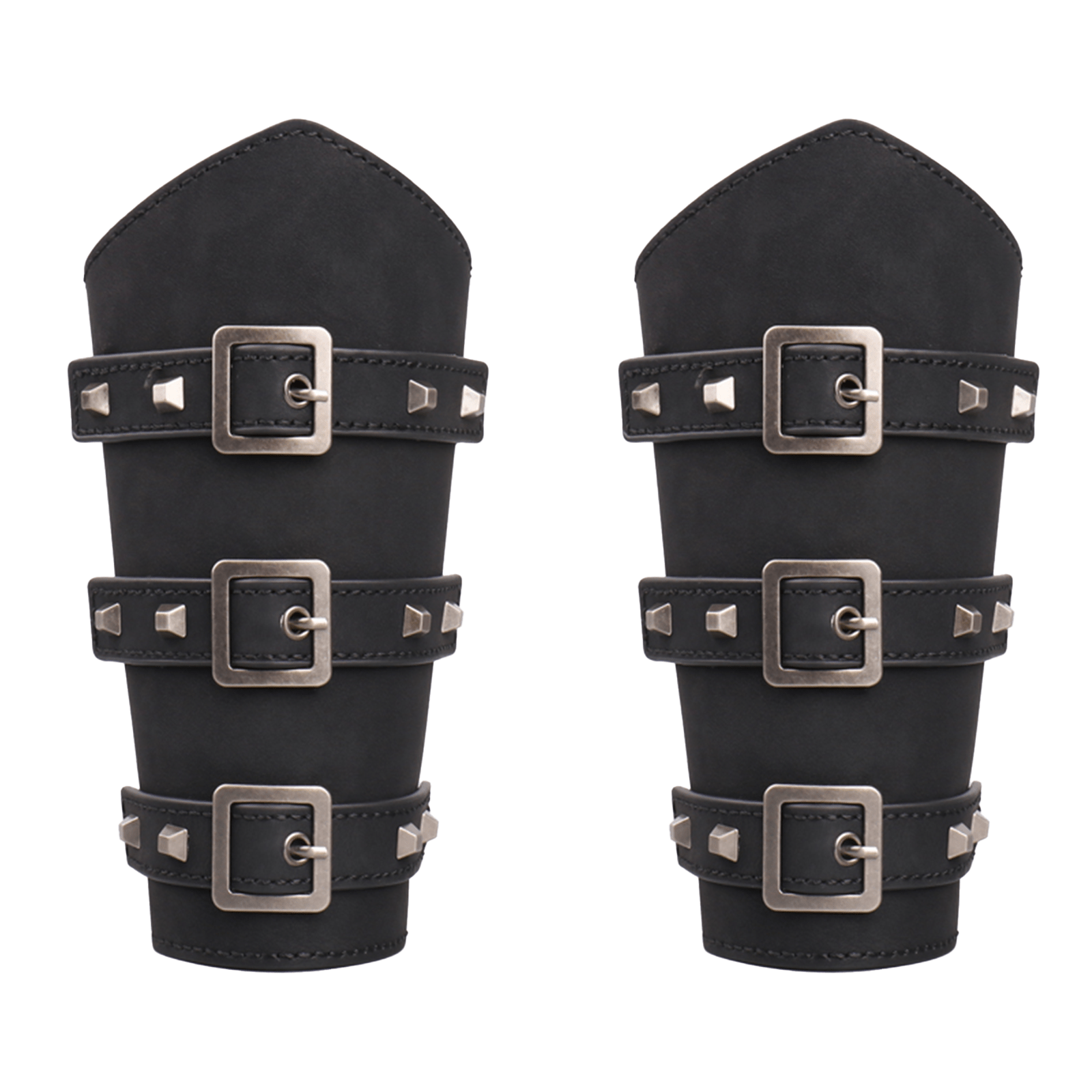 Leather Armguard Medieval With Buckle Arm Protector