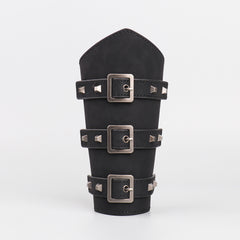 Leather Armguard Medieval With Buckle Arm Protector