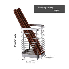 Chopstick Holder Cutlery Storage Organizer Rack for Kitchen