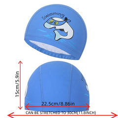 Waterproof Coating Children Swim Hat - Comfortable Design