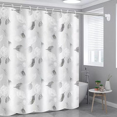 Plant Animal Pattern Shower Curtain Waterproof Bathroom Shower Curtain