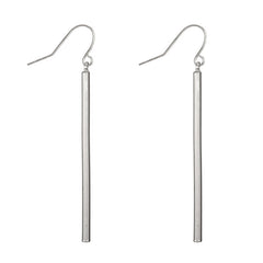 Minimalist Square Bar Pendant Earrings Geometric Stick Drop Dangle Earrings