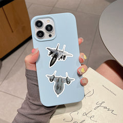 60pcs Fighter Jet Doodle Stickers Military Stickers Phone Cases Waterproof