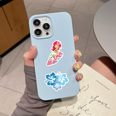 60pcs Coconut Girl Series Doodle Stickers Waterproof Decorative DIY Toy