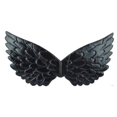 Devil Wings Horn Hairband Mesh Skirt Folk Carnival Party Props