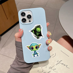 60pcs Alien Graffiti Stickers - Waterproof for Phone Case