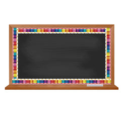 20m Blackboard Pencil Border Sticker Classroom Bulletin Board Decorative