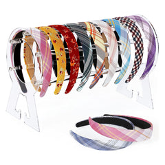 Acrylic Hairband Display Stand for Jewelry Storage Organization