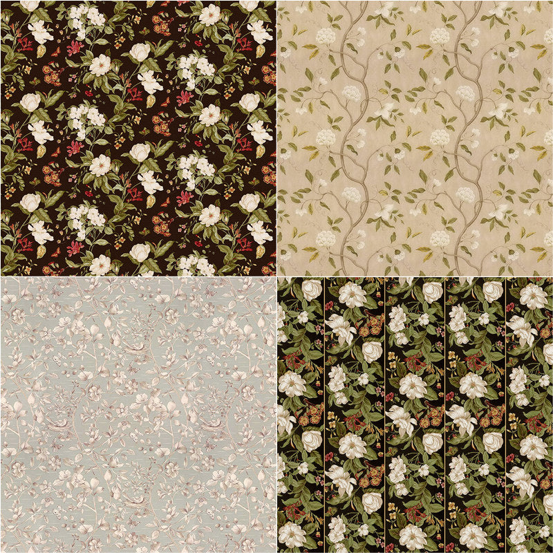 8 Sheets Large Size Retro Journal Paper Sheets for Adults Students Arts Crafts
