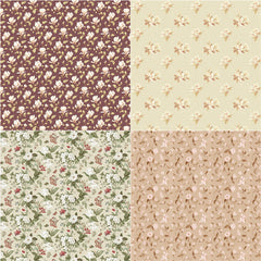 8 Sheets Large Size Retro Journal Paper Sheets for Adults Students Arts Crafts