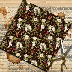 8 Sheets Large Size Retro Journal Paper Sheets for Adults Students Arts Crafts