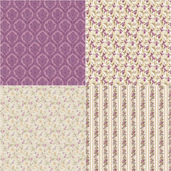 8 Sheets Retro Journal Background Paper for Arts Crafts
