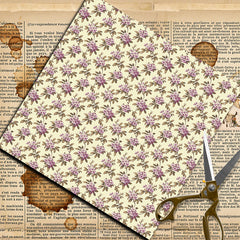 8 Sheets Retro Journal Background Paper for Arts Crafts
