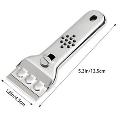 1pc Multifunctional Stainless Steel Cleaning Shovel for Household Cleaning