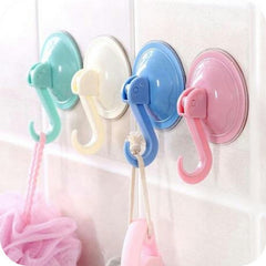 Strong Suction Cup Hook Punching Bathroom Kitchen Seamless Wall Sticky Hook