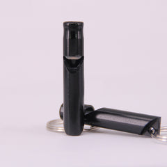 10pcs Aluminum Alloy Survival Whistle With Keychain Lightweight Portable Whistle
