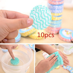 10pcs Disposable Cotton Towel for Sports & Travel