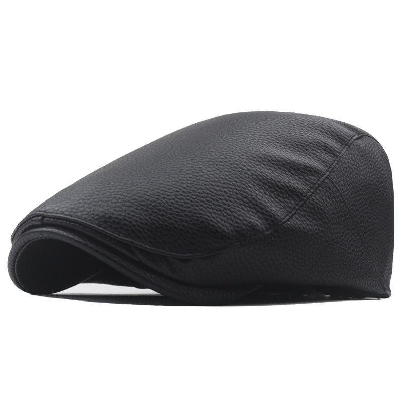 Men's Warm Windproof Forward Hat For Middle Aged And Elderly