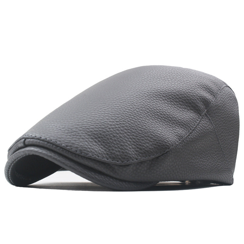 Men's Warm Windproof Forward Hat For Middle Aged And Elderly