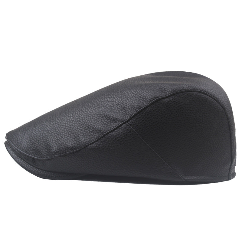 Men's Warm Windproof Forward Hat For Middle Aged And Elderly