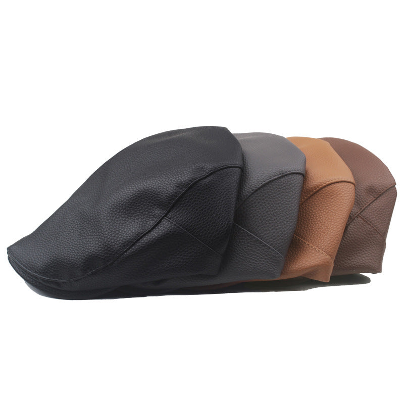 Men's Warm Windproof Forward Hat For Middle Aged And Elderly