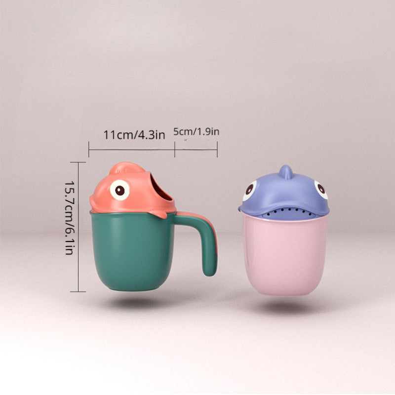 Baby Bath Rinse Cup Children Scoop Shampoo Shower Small Bath Supplies