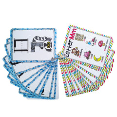 English Alphabet Phonics Pocket Cards FlashCards Educational Gift