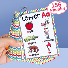 English Alphabet Phonics Pocket Cards FlashCards Educational Gift