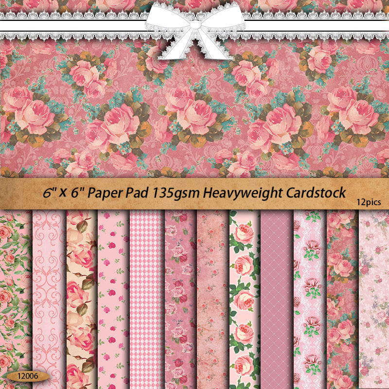 12pcs Large Retro Journal Decoration DIY Tools for Arts Crafts