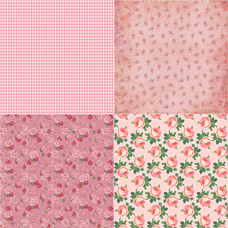 12pcs Large Retro Journal Decoration DIY Tools for Arts Crafts