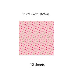 12pcs Large Retro Journal Decoration DIY Tools for Arts Crafts