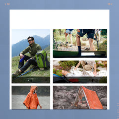 Marathon Camping Survival Emergency Blanket Cold-proof Insulation