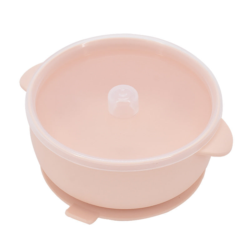 400ml Baby Silicone Bowl With Lid, Complementary Bowl