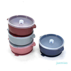 400ml Baby Silicone Bowl With Lid, Complementary Bowl