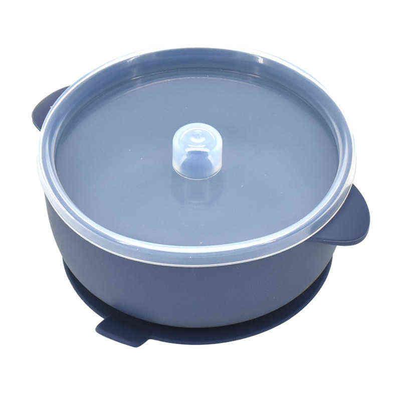 400ml Baby Silicone Bowl With Lid, Complementary Bowl