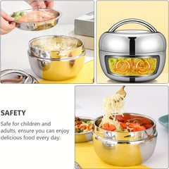 Stainless Steel Lunch Box Vacuum Insulated Anti Scald Bento Box