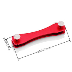 Mini Car Keychain Compact Key Holder Clip Metal