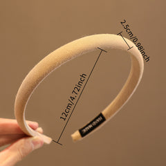 Plain Hair Hoop Headwear Baby Girls Kids Hair Accessories