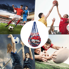 Nylon Ball Nets - Portable Storage Net for Sports Equipment