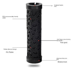 Bike Rubber Handlebar Grips Mountain Bike Accessories