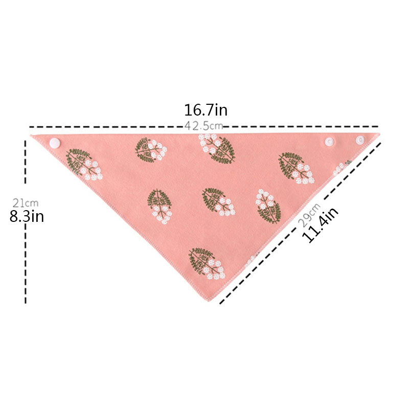 Christmas Dog Bandanas Washable Pet Scarf Bow Ties Collar Cat Scarf